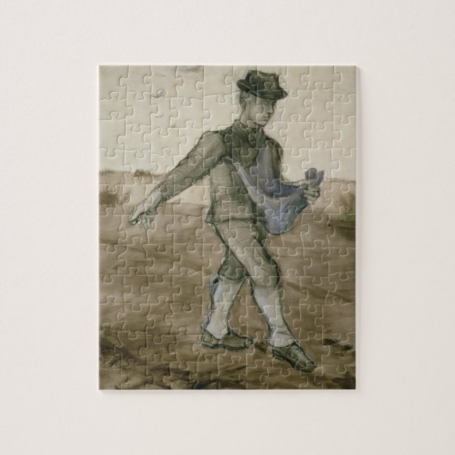 Vincent van Gogh | The Sower, 1881 Jigsaw Puzzle (Vertical)