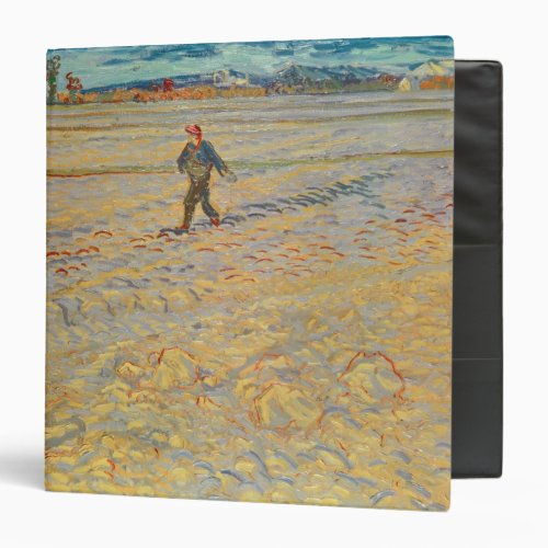 Vincent van Gogh  The Sower 1888 3 Ring Binder