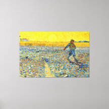 Vincent van Gogh - The Sower at Sunset