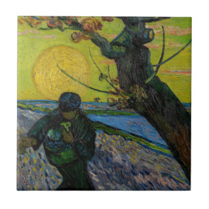 Vincent van Gogh - The Sower Ceramic Tile