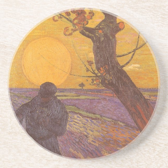 Vincent van Gogh - The Sower Coaster (Front)