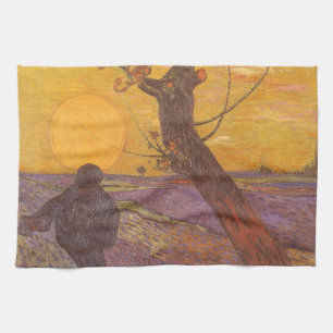 Vincent van Gogh - The Sower Kitchen Towel