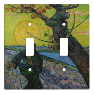 Vincent van Gogh - The Sower Light Switch Cover