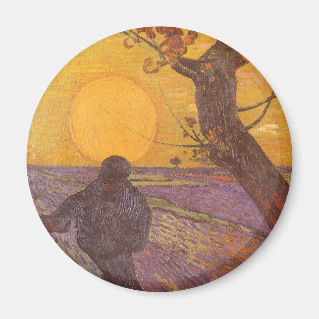 Vincent van Gogh - The Sower Magnet (Front)