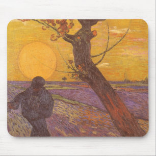 Vincent van Gogh - The Sower Mouse Pad