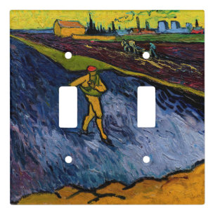 Vincent van Gogh - The Sower: Outskirts of Arles Light Switch Cover
