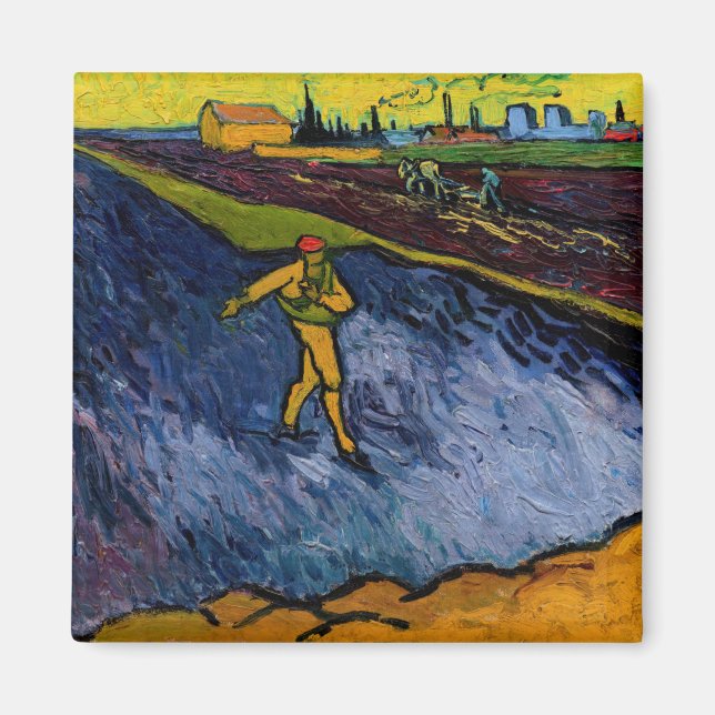Vincent van Gogh - The Sower: Outskirts of Arles Magnet (Front)