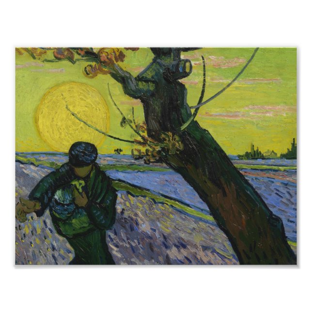 Vincent van Gogh - The Sower Photo Print (Front)