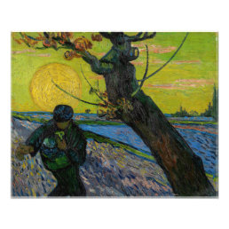 Vincent van Gogh - The Sower Photo Print
