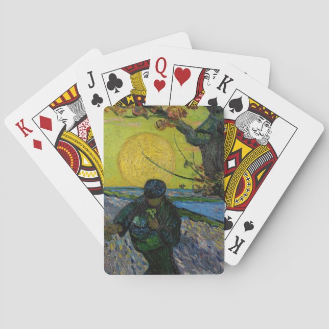 Vincent van Gogh - The Sower Poker Cards (Back)