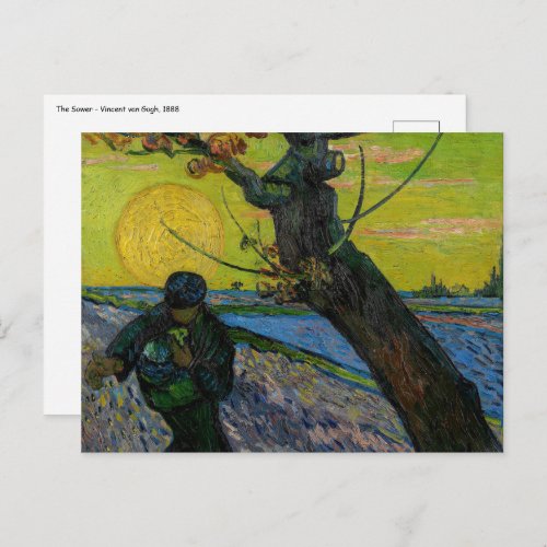 Vincent van Gogh _ The Sower Postcard