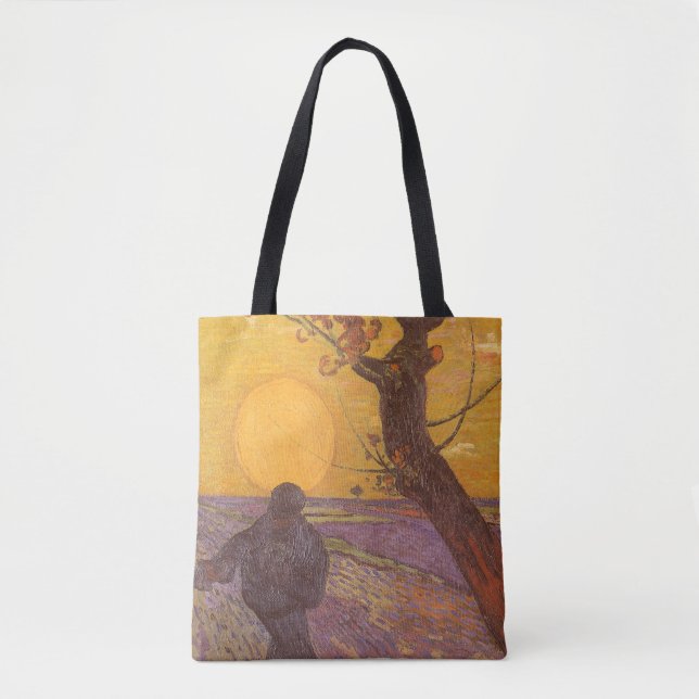 Vincent van Gogh - The Sower Tote Bag (Front)