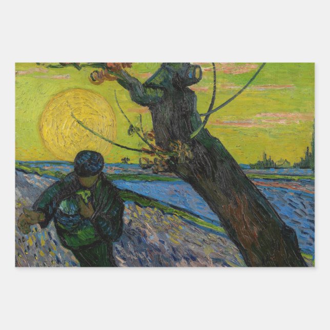 Vincent van Gogh - The Sower Wrapping Paper Sheets (Front)
