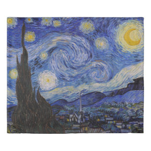 Vincent Van Gogh - The Starry nigh Duvet Cover