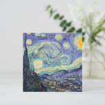 Vincent Van Gogh The Starry Night<br><div class="desc">Vincent Van Gogh The Starry Night. This is an old masterpiece from the dutch master painter Vincent Van Gogh was a dutch post impressionist painter. Night Landscape. There is a tree in the foreground. The city is in the middle ground. Mountains in the background. There is a moon in the...</div>