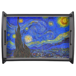 Vincent van Gogh - The Starry Night (1889) Serving Tray