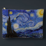 Vincent Van Gogh - The Starry night Accessory Pouch<br><div class="desc">The Starry Night / La nuit etoilee - Vincent Van Gogh in 1889</div>
