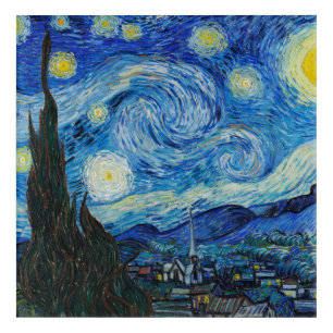 Vincent Van Gogh The Starry Night Acrylic Print
