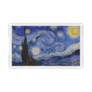 Vincent Van Gogh - The Starry night Acrylic Tray