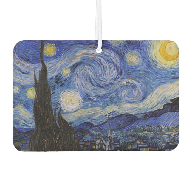 Vincent Van Gogh - The Starry night Air Freshener (Front)