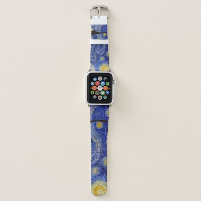 Vincent Van Gogh - The Starry night Apple Watch Band (Front)