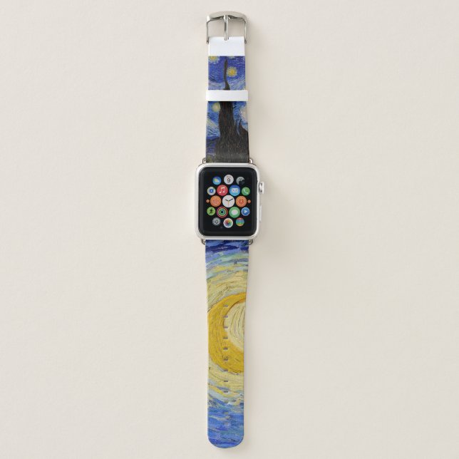 Vincent Van Gogh - The Starry night Apple Watch Band (Front)