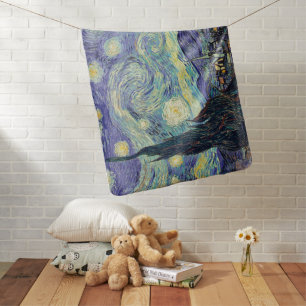 Vincent Van Gogh The Starry Night Baby Blanket