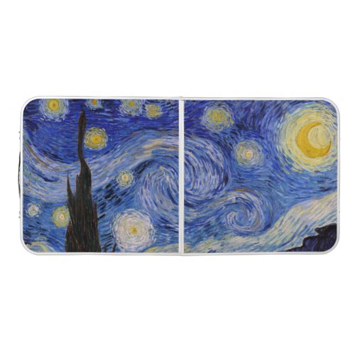 Vincent Van Gogh _ The Starry night Beer Pong Table