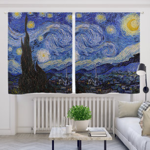 Vincent Van Gogh - The Starry night Blackout Curtains