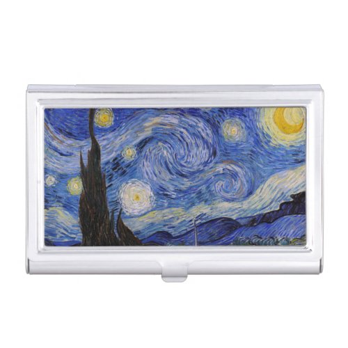 Vincent Van Gogh _ The Starry night Business Card Case