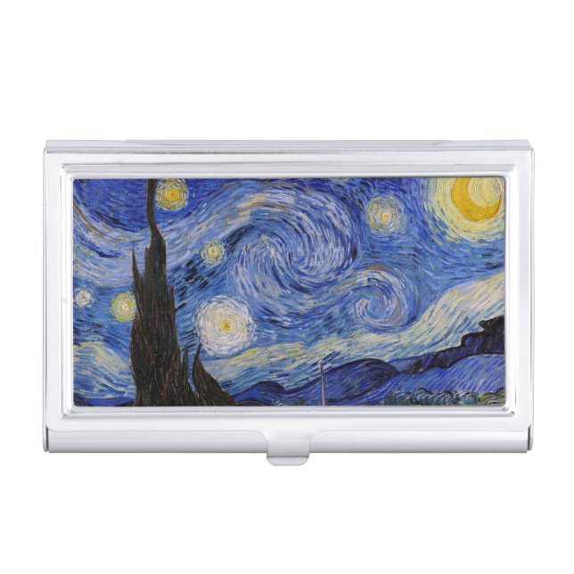 Vincent Van Gogh - The Starry night Business Card Case (Front)