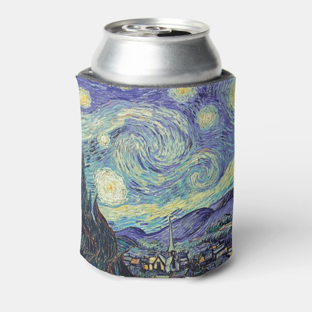 Vincent Van Gogh The Starry Night  Can Cooler (Can Back)