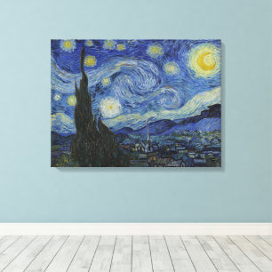 Vincent Van Gogh, The Starry Night Canvas Print
