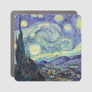Vincent Van Gogh/ The Starry Night Car Magnet