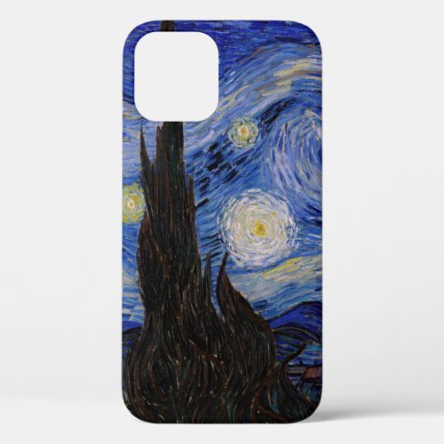 Vincent Van Gogh _ The Starry night iPhone 12 Case