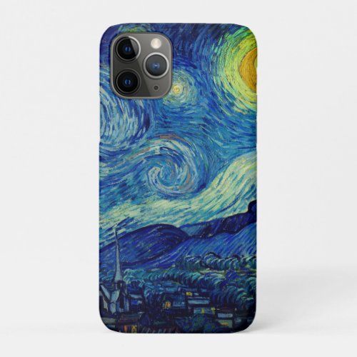 Vincent Van Gogh The Starry Night iPhone 11 Pro Case