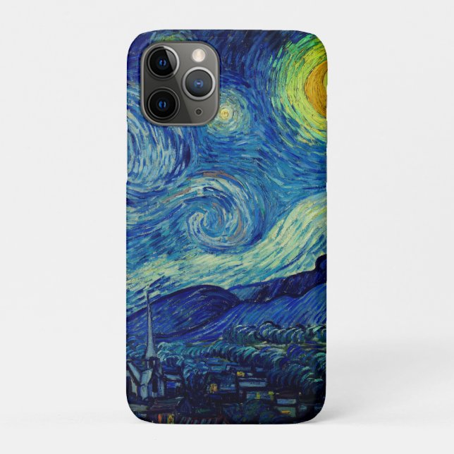 Vincent Van Gogh "The Starry Night" Case-Mate iPhone Case (Back)