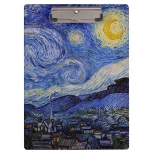Vincent Van Gogh - The Starry night Clipboard