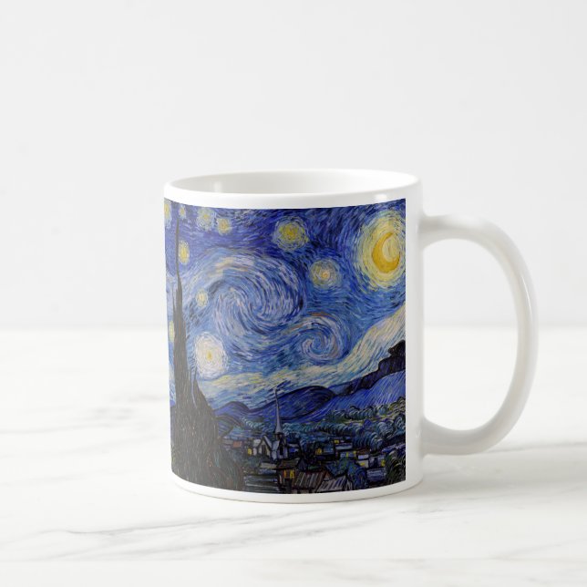 Vincent Van Gogh - The Starry night Coffee Mug (Right)