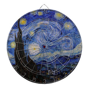 Vincent Van Gogh - The Starry night Dart Board