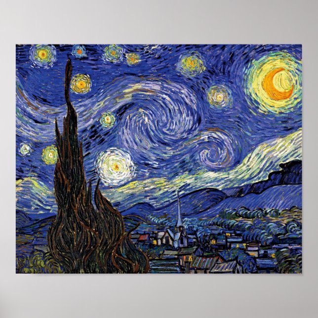 Vincent Van Gogh - The Starry Night Extra Large Poster (Front)