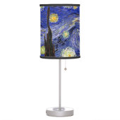Vincent Van Gogh - The Starry Night Fine Art Table Lamp (Left)