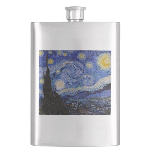 Vincent Van Gogh _ The Starry night Flask