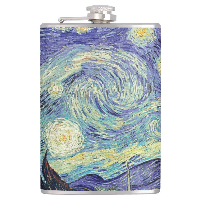 Vincent Van Gogh/ The Starry Night   Flask (Front)