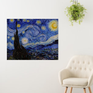 Vincent Van Gogh - The Starry night Foam Board