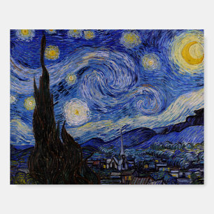 Vincent Van Gogh - The Starry night Foam Board