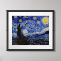 Vincent Van Gogh - The Starry night Framed Art