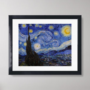 Vincent Van Gogh - The Starry night Framed Art