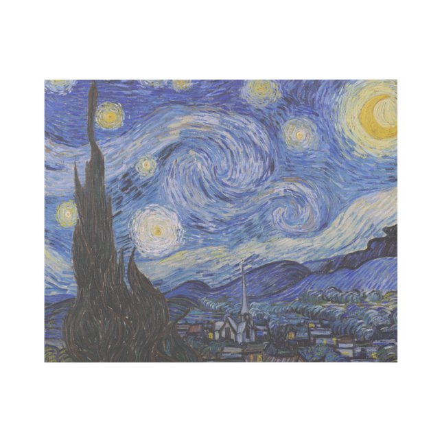 Vincent Van Gogh - The Starry night Gallery Wrap (Front)