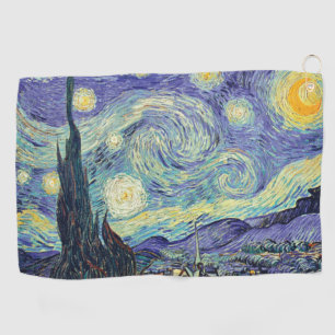 Vincent Van Gogh/ The Starry Night     Golf Towel